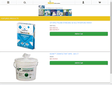 Tablet Screenshot of magnoliasupply.com